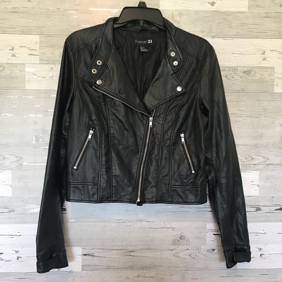 Forever 21 Jackets & Blazers - Forever 21 | Faux Leather Jacket